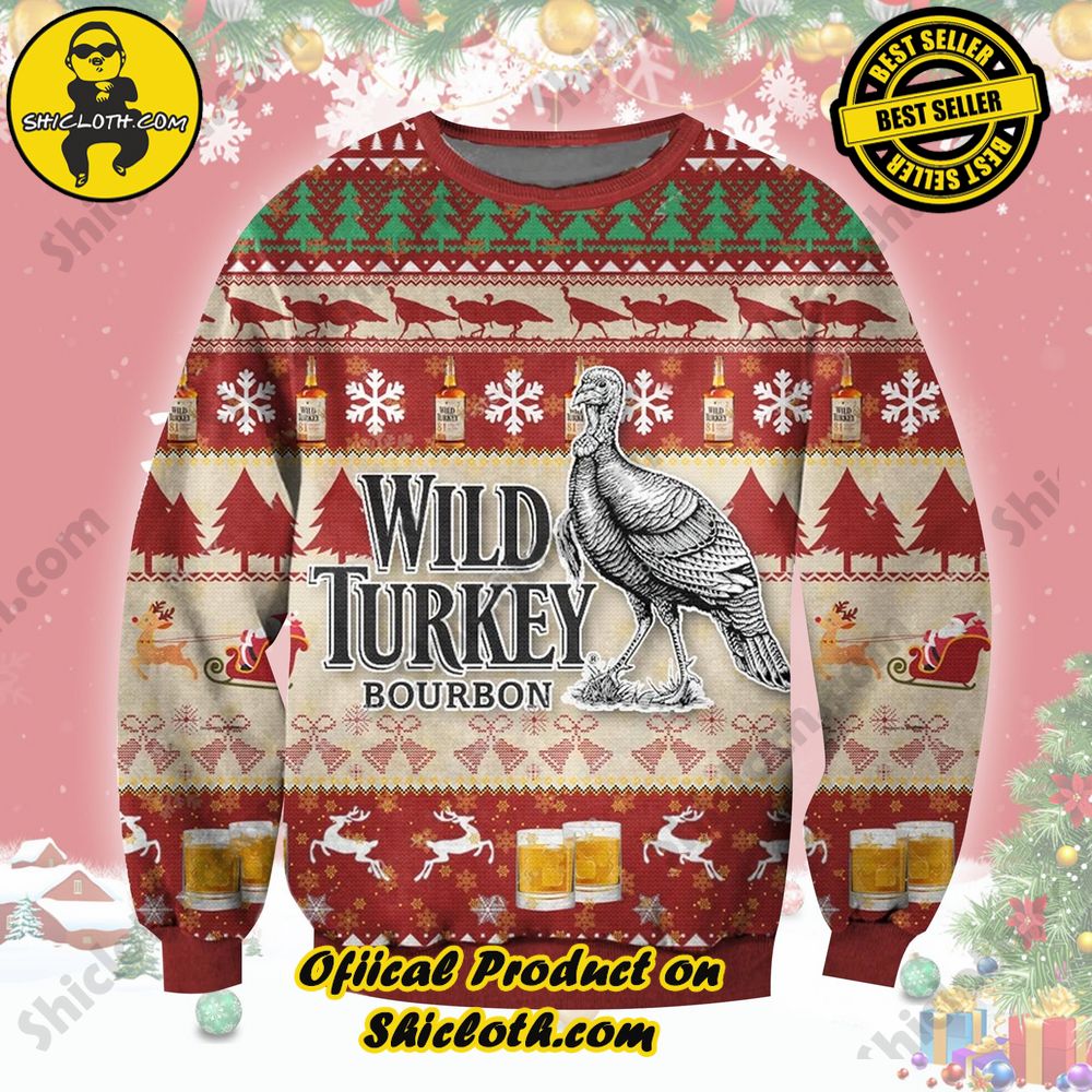 Exploring Shiclothshop and Their Sweater Collection 33 Wild Turkey Ugly Christmas Sweater