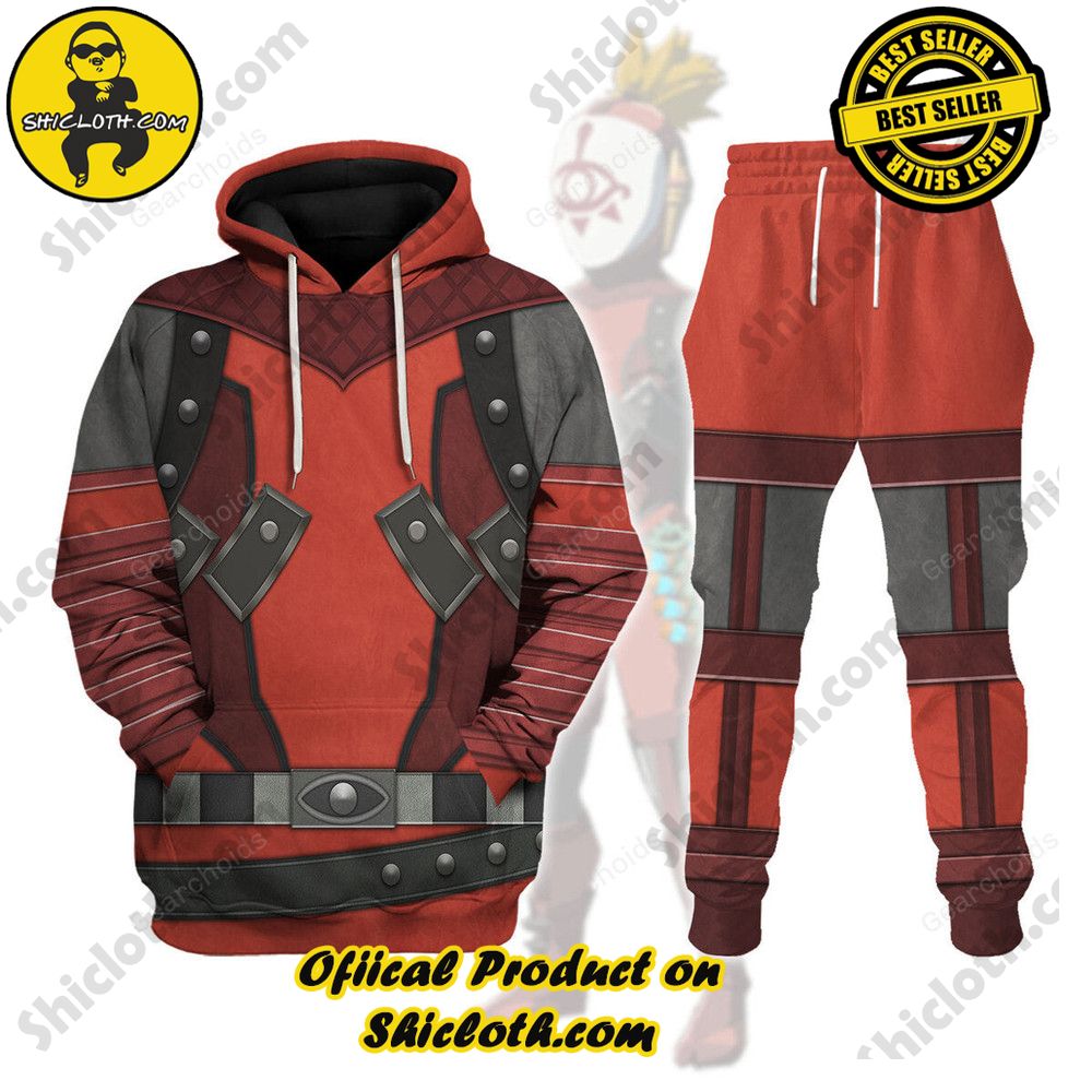 The Legendary Style: Unveiling the Allure of Shiclothshop's 'The Legend of Zelda' Outfit Costume Collection 24 Yiga Attire Unisex Hoodie Sweatshirt T-shirt Sweatpants Cosplay
