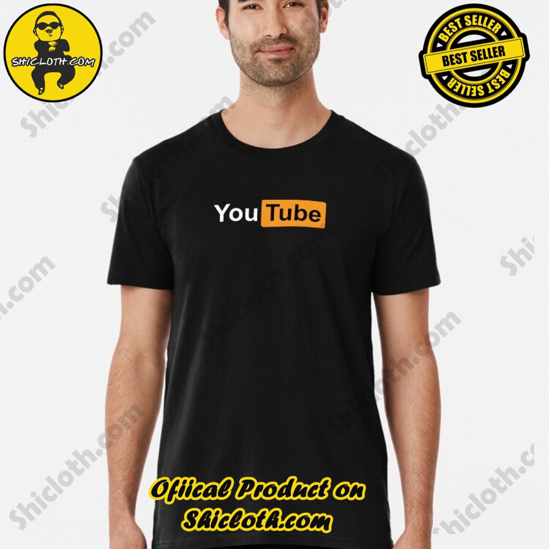 Shiclothshop's Bestselling Pornhub T-Shirt: Affordable and High-Quality 28 YouTube Logo PornHub T-shirt premium