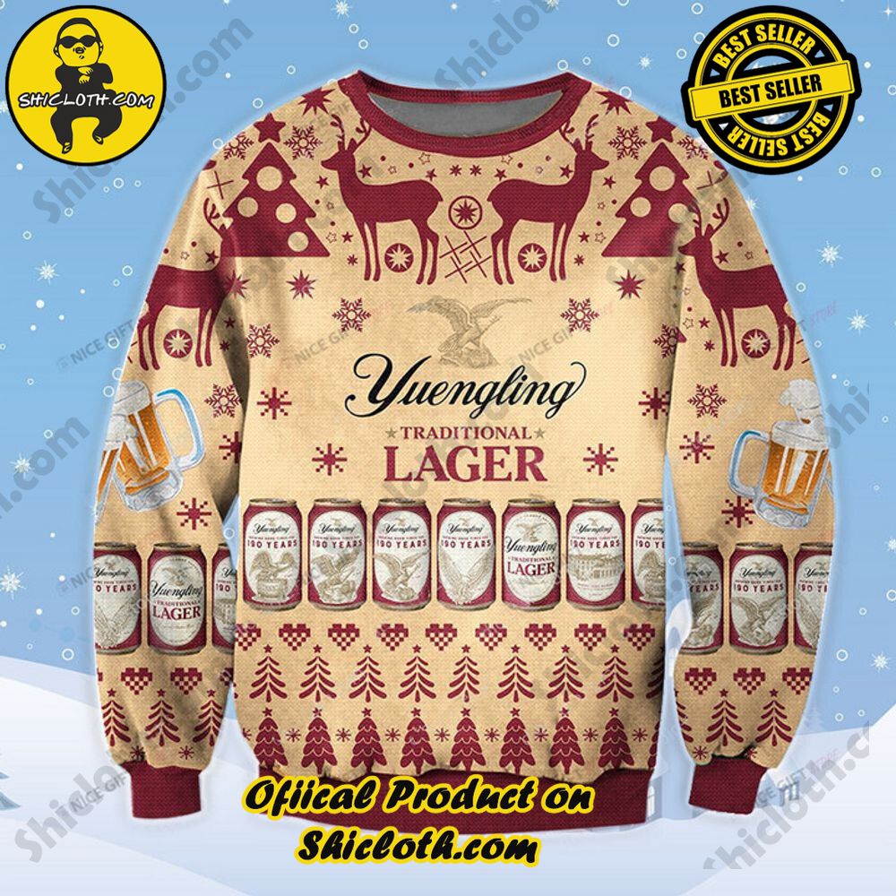 Shicloth's Enchanting Christmas Sweaters: A Cozy Blend of Style and Festivity 50 Yuengling Christmas Ugly Sweater
