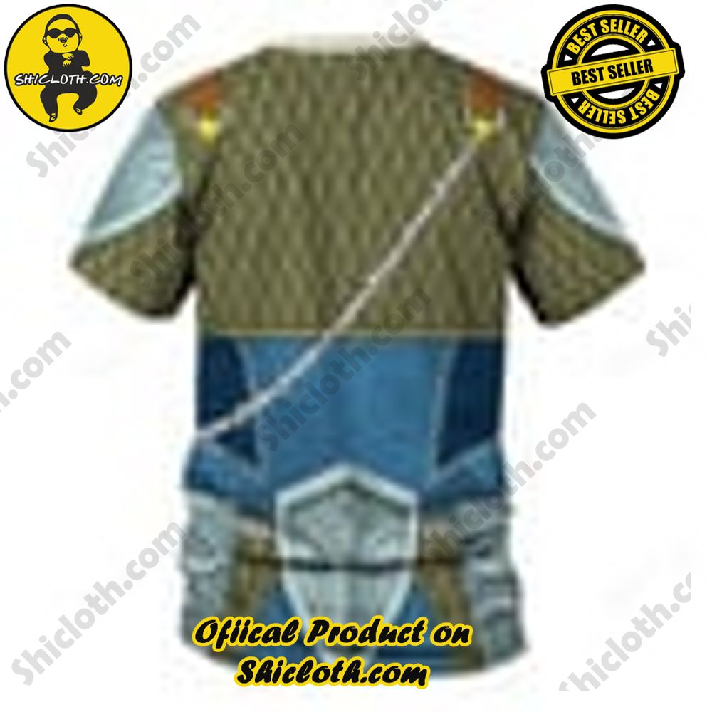 Zora Armor Attire Unisex Hoodie Sweatshirt T-shirt Sweatpants Cosplay 4 Zora Armor Attire Unisex Hoodie Sweatshirt T-shirt Sweatpants Cosplay - Image 4