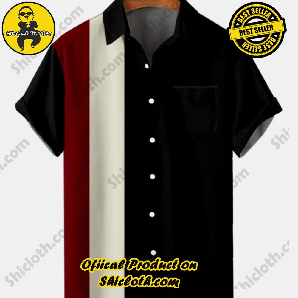 Hot Trending Fashion for Summer : Shiclothshop's Hawaiian Shirts 9 1960s Shirt Turndown collar Button Down Short Sleeve Shirt