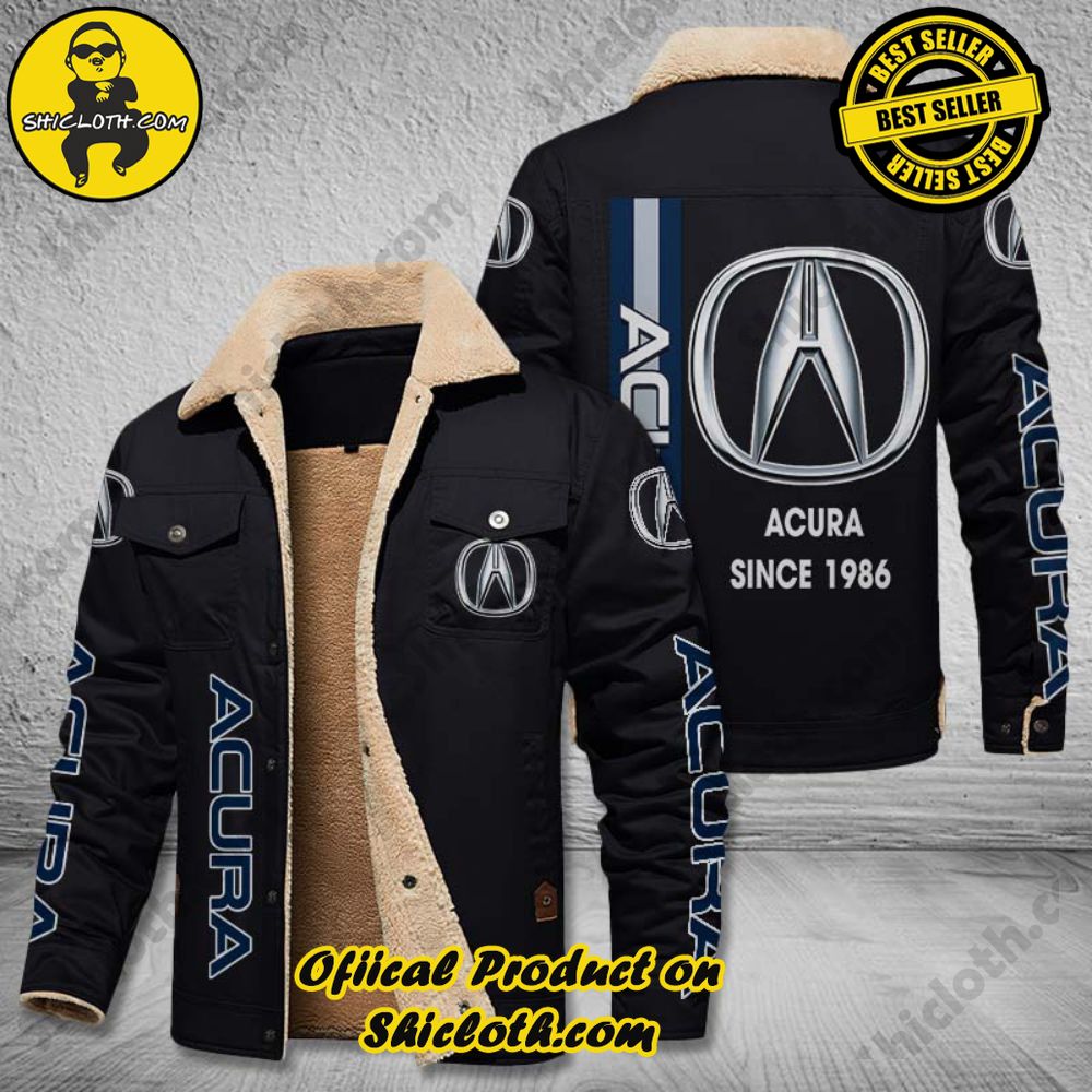Acura Fleece Leather Jacket