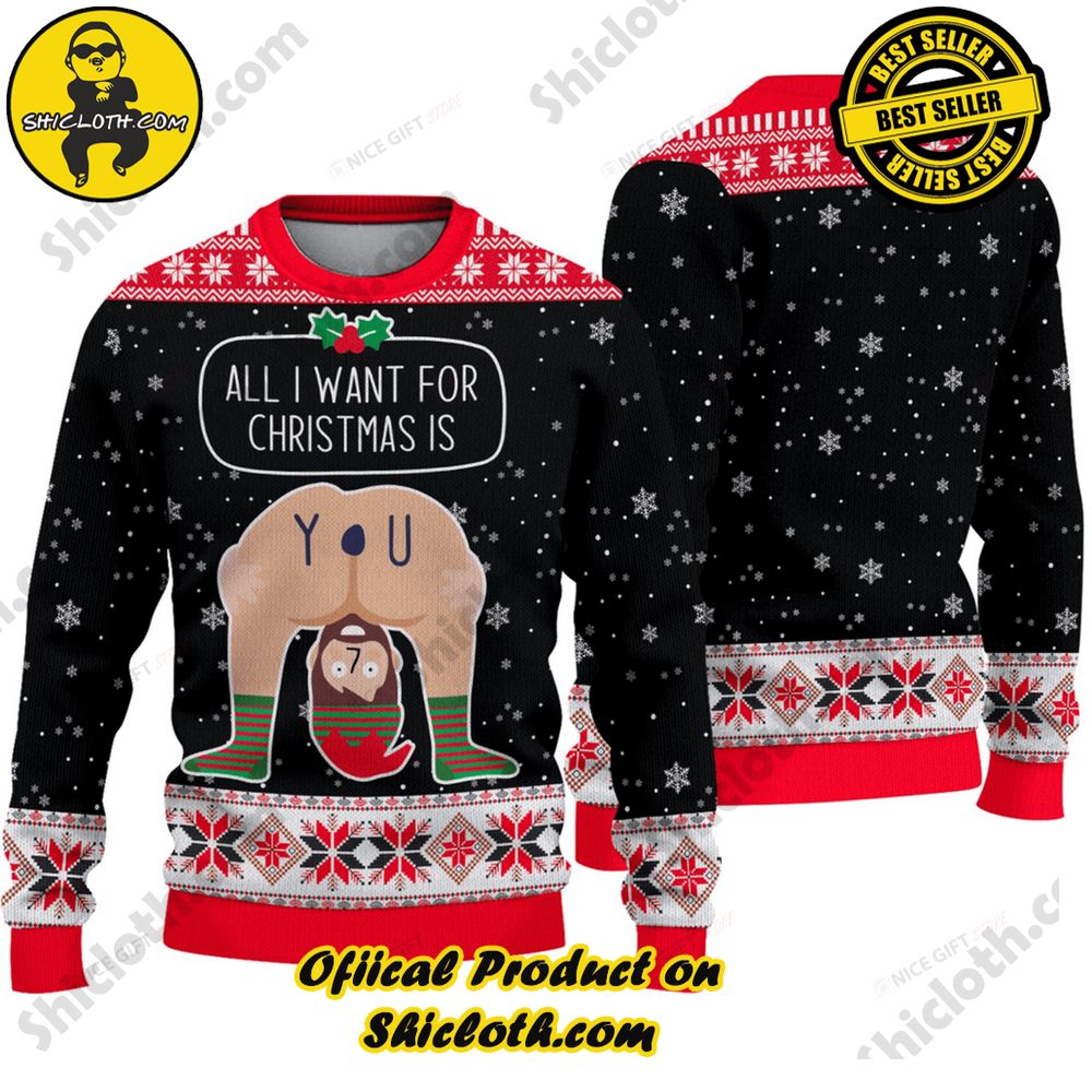 Best Seller Wrap Up in Style: Shicloth's Enchanting Christmas Sweater Collection 51 All I Want For Christmas Is YOU Christmas Ugly Sweater