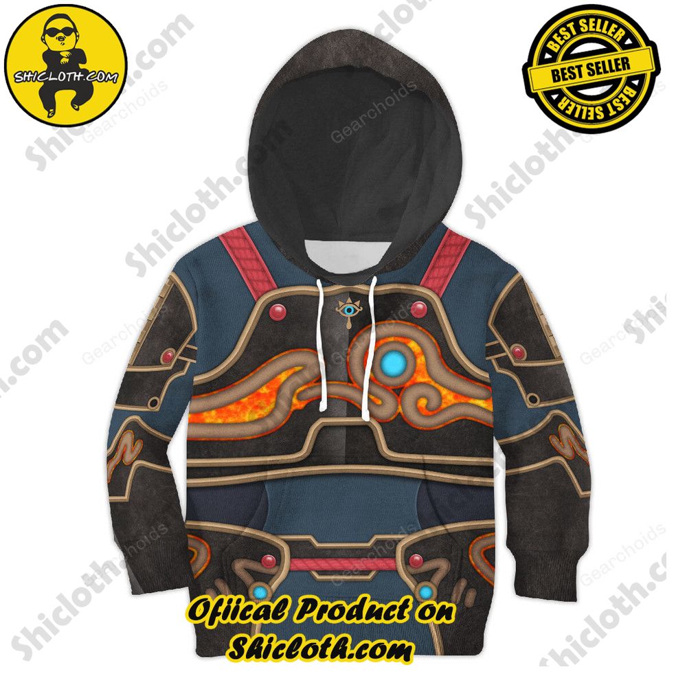 Ancient Armor - Breath of the Wild Kid Tops Hoodie Sweatshirt T-Shirt