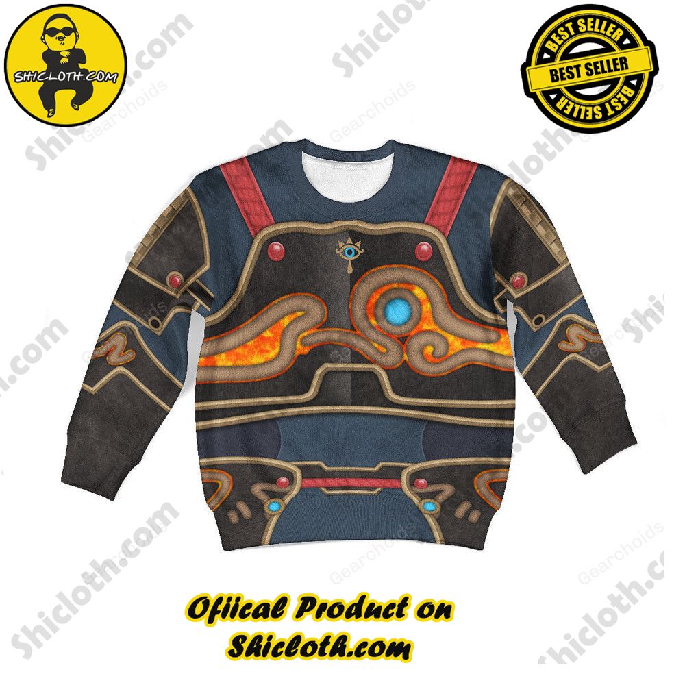 ancient armor breath of the wild kid tops hoodie sweatshirt t shirt 2 Fk6iI