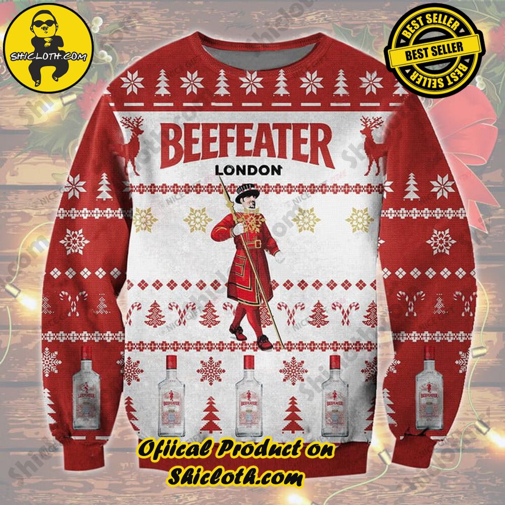 Wrap Up in Style: Shicloth's Enchanting Christmas Sweater Collection 55 Beefeater London Christmas Ugly Sweater