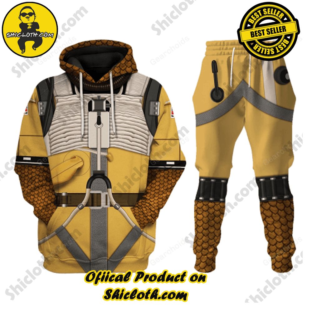 Unveiling the Stellar Collection of Star Wars Outfit Costumes by Shiclothshop 10 Bossk Costume Hoodie Sweatshirt T-Shirt Sweatpants