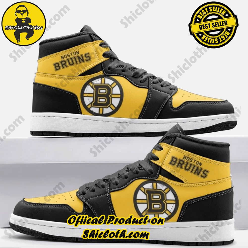 Step into Style: Unveiling the Timeless Elegance of Shiclothshop's Nike Air Jordan 1 Sneakers 8 Boston Bruins Air Jordan 1 Sneakers