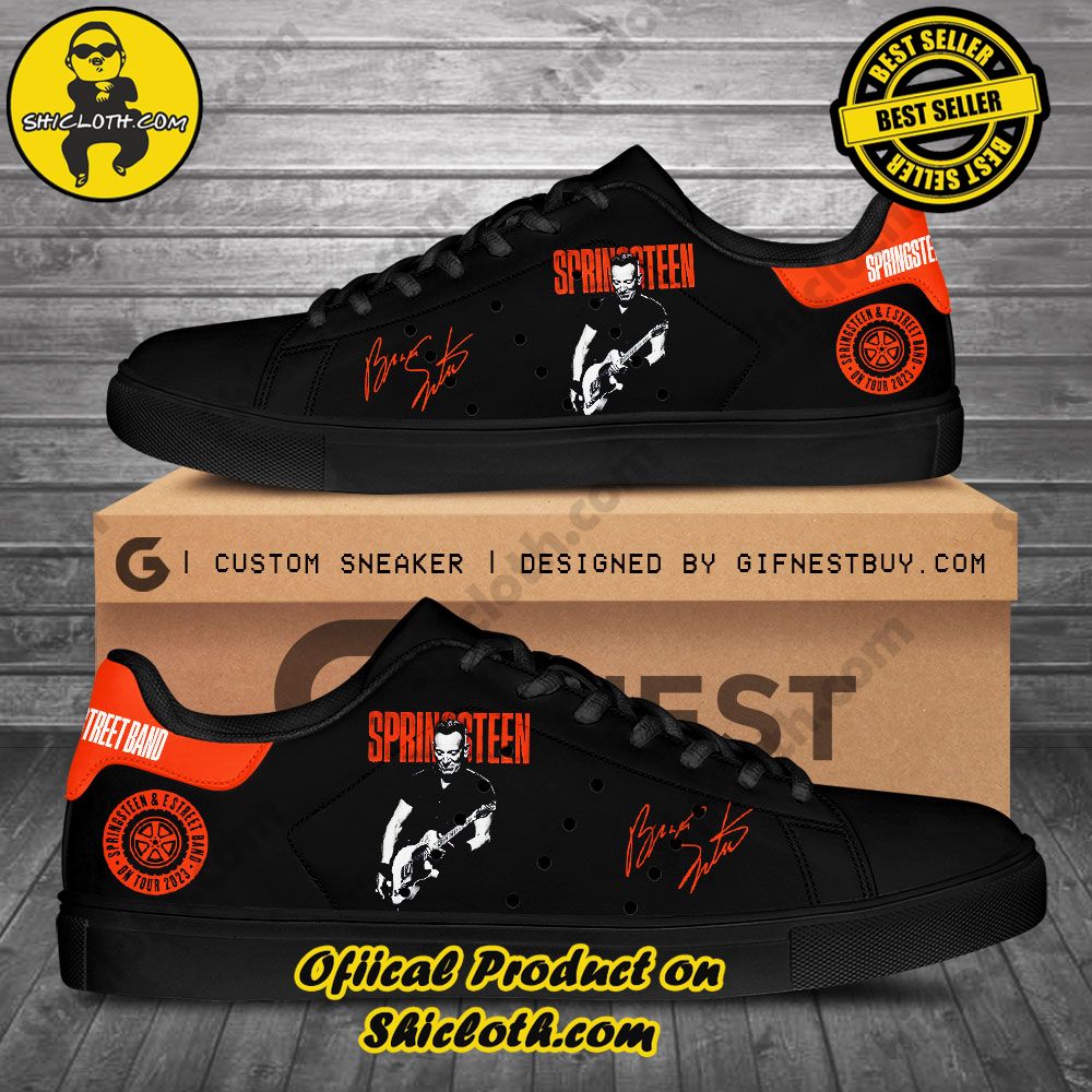 Step into Style: Shiclothshop's Stan Smith Shoes – The Perfect Gift for the Sport Enthusiast 5 Bruce Springsteen Adidas Stan Smith Shoes