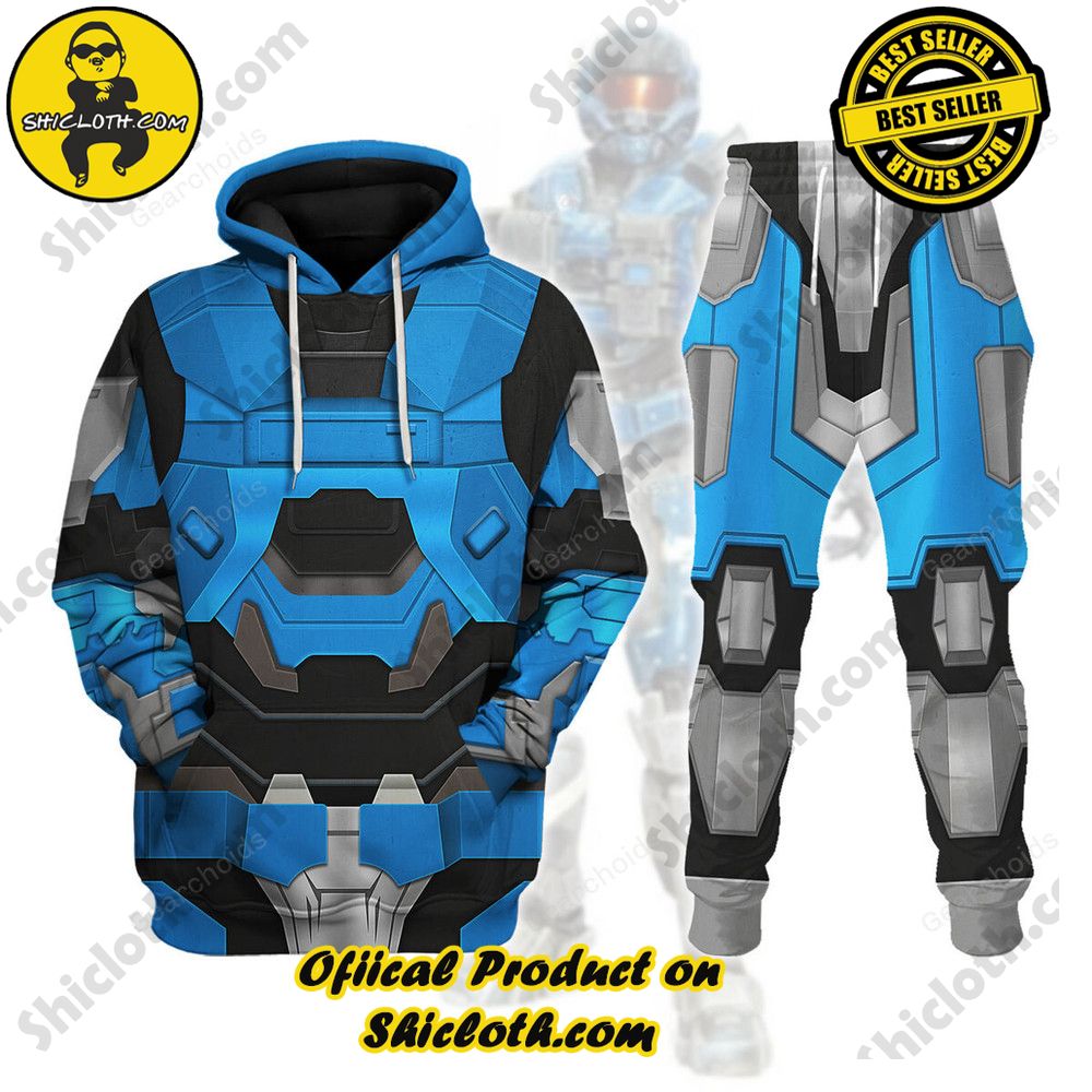 Master the Style Universe: Unveiling Shiclothshop's Halo-Themed Apparel Collection 2 Carter-259 Costume Hoodie Sweatshirt T-Shirt Zip Hoodie Sweatpants