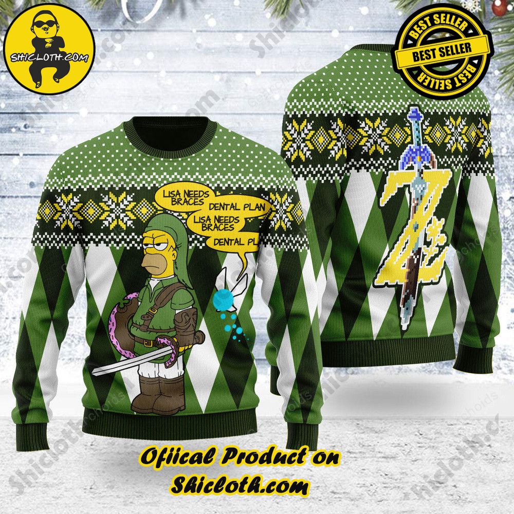 Wrap Up in Style: Shicloth's Enchanting Christmas Sweater Collection 109 Christmas Sweater Lisa Needs Braces Dental Plan