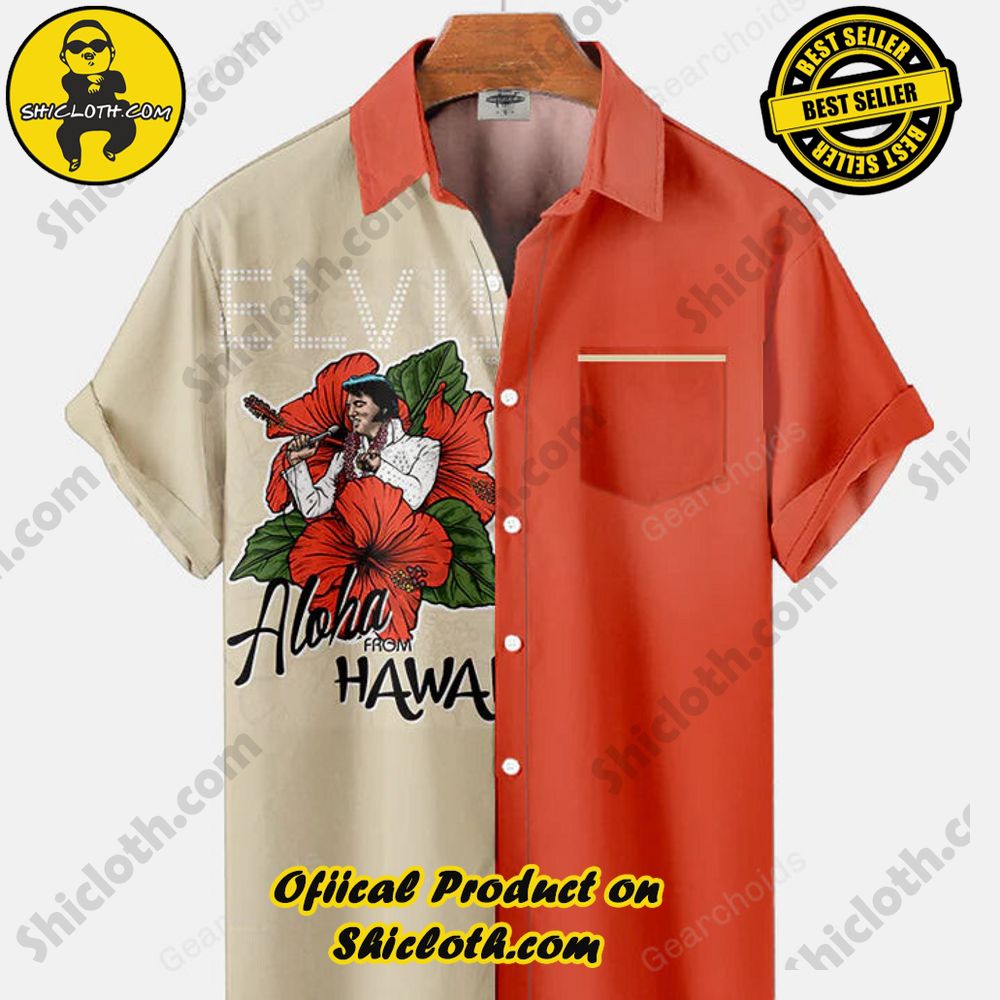 CLASSIC MUSIC EL06 CHARACTER PRINTED UNISEX LAPEL SHIRT