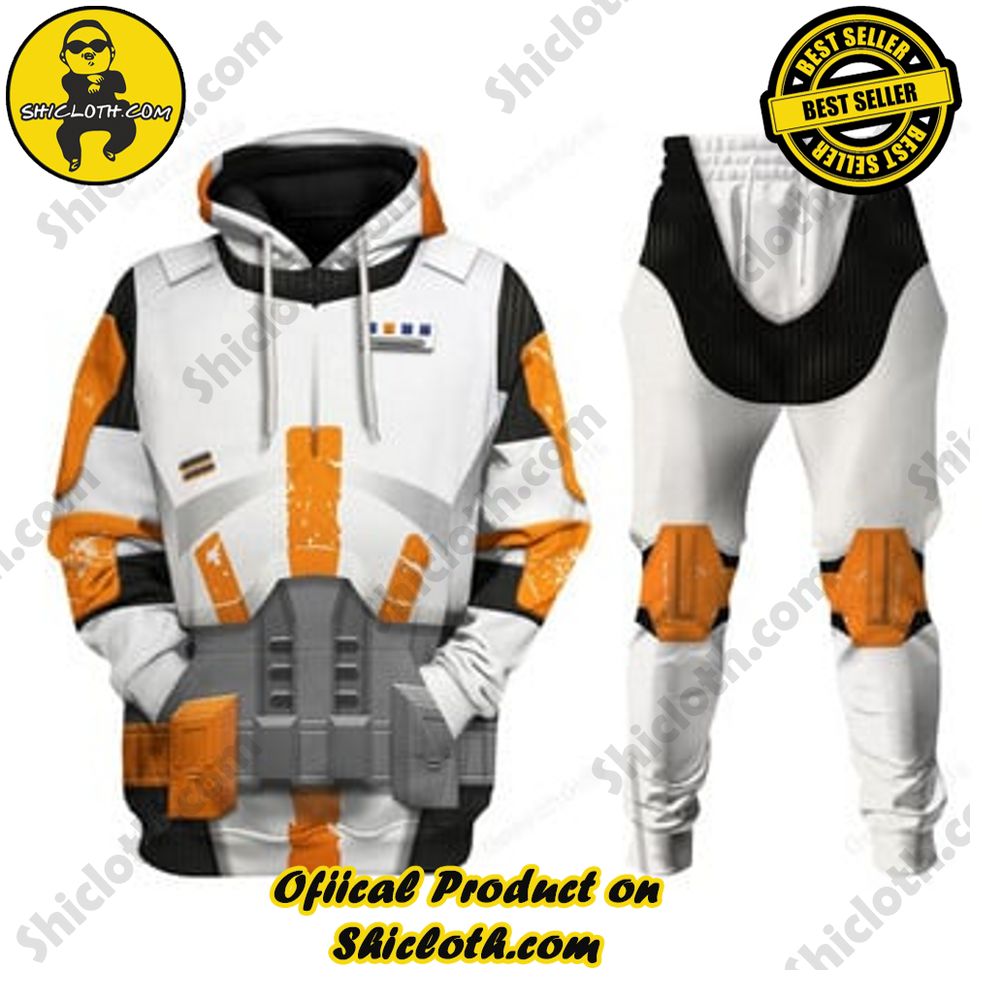 Unveiling the Stellar Collection of Star Wars Outfit Costumes by Shiclothshop 12 Commander Cody Costume Hoodie Sweatshirt T-Shirt Sweatpants