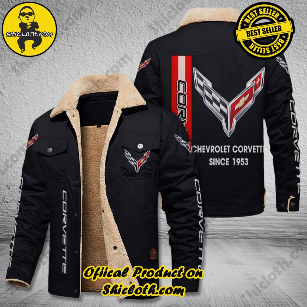 Best Seller The Perfect Cozy Fleece Leather Jacket Gift 15 Corvette Fleece Leather Jacket