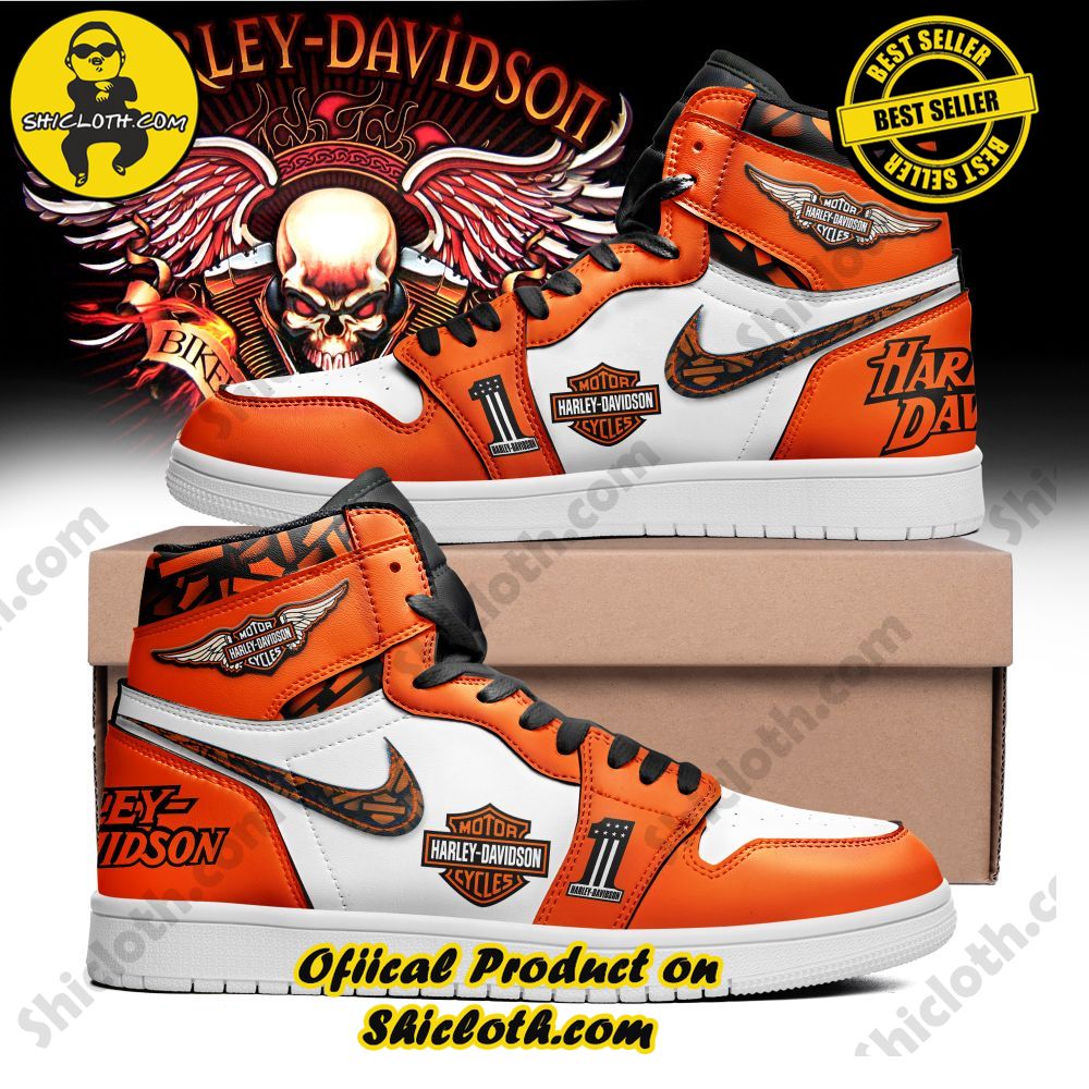 Hot Hot Hot Shiclothshop's Air Jordan 1 Sneakers: Affordable Elegance and Uncompromised Quality 77 CUSTOM Nike Harley-Davidson Air Jordan 1 High Top