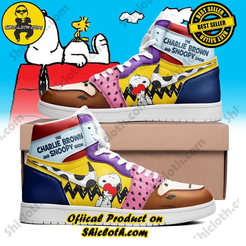 Hot Hot Hot Shiclothshop's Air Jordan 1 Sneakers: Affordable Elegance and Uncompromised Quality 24 CUSTOM Nike Snoopy Air Jordan 1 High Top