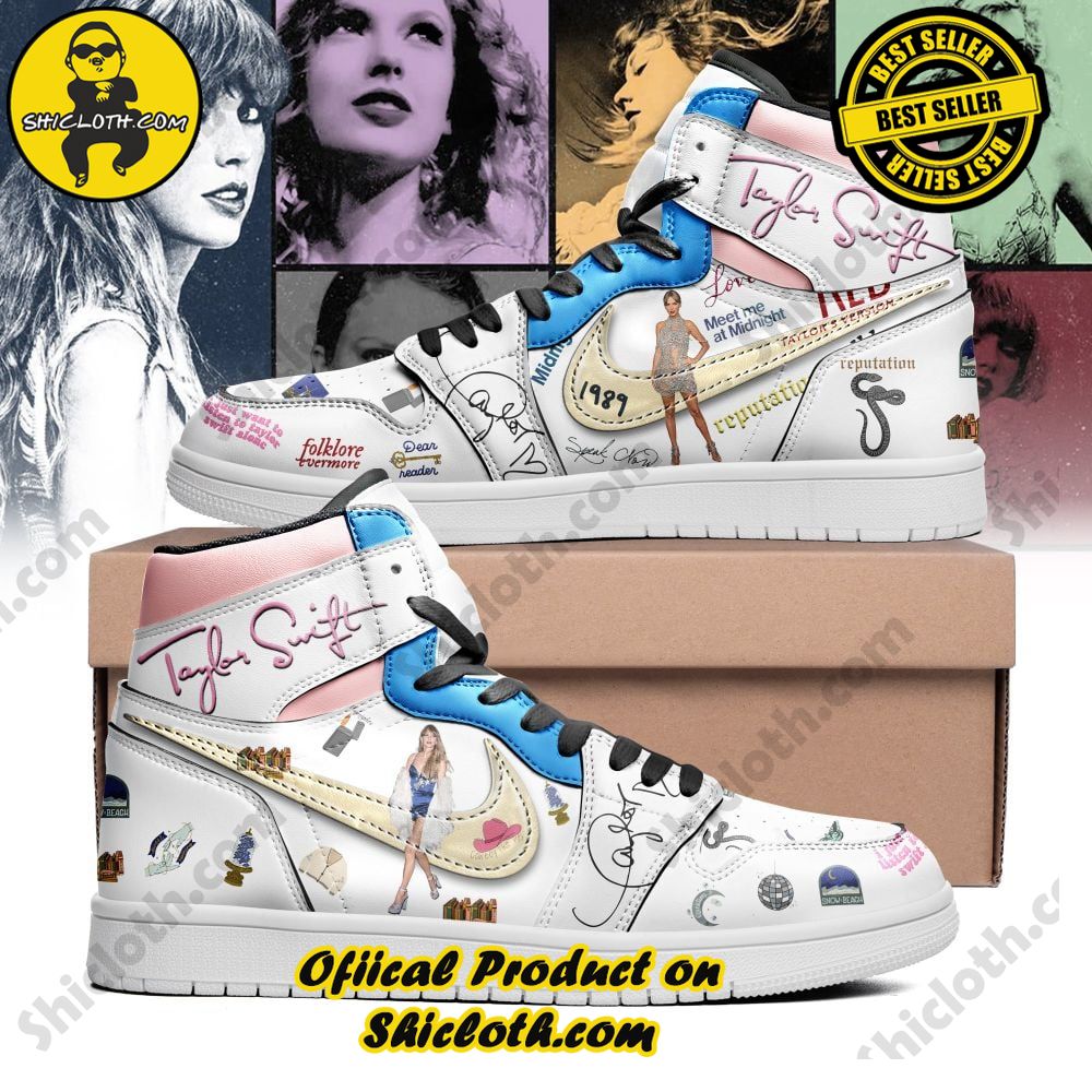 Hot Hot Hot Shiclothshop's Air Jordan 1 Sneakers: Affordable Elegance and Uncompromised Quality 60 CUSTOM Nike Taylor Swift Air Jordan 1 High Top Version 1