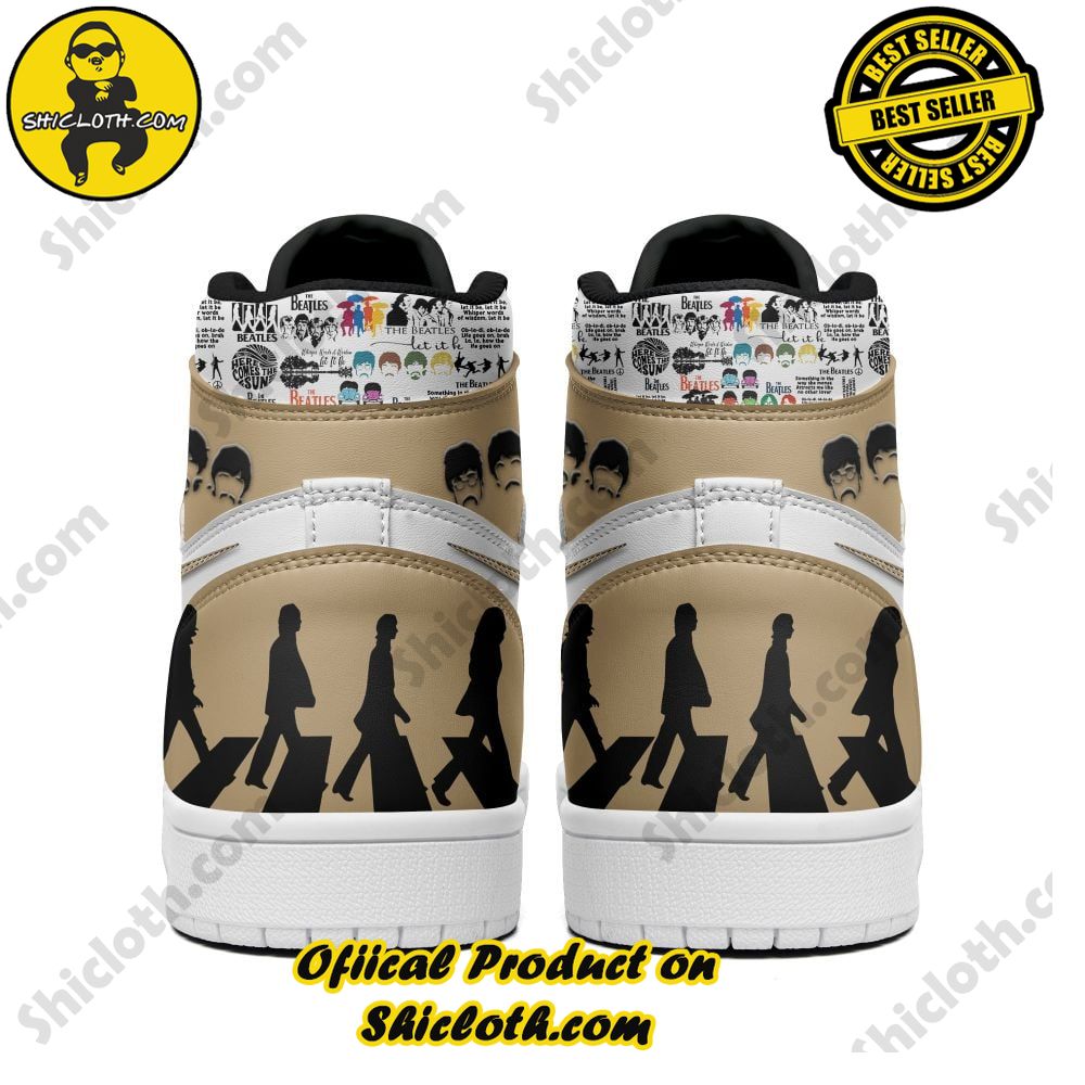 CUSTOM Nike The Beatles Air Jordan 1 High Top 3 CUSTOM Nike The Beatles Air Jordan 1 High Top - Image 3