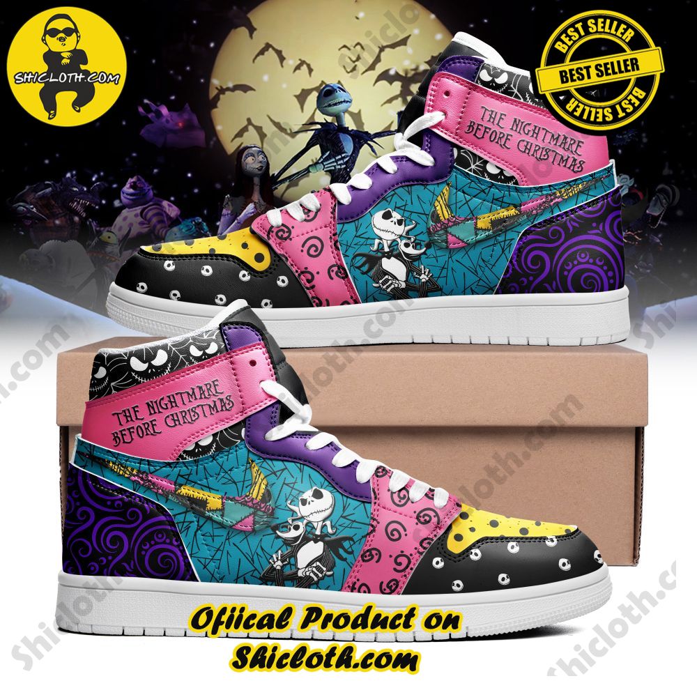 Hot Hot Hot Shiclothshop's Air Jordan 1 Sneakers: Affordable Elegance and Uncompromised Quality 64 CUSTOM Nike The Nightmare Before Christmas Air Jordan 1 High Top