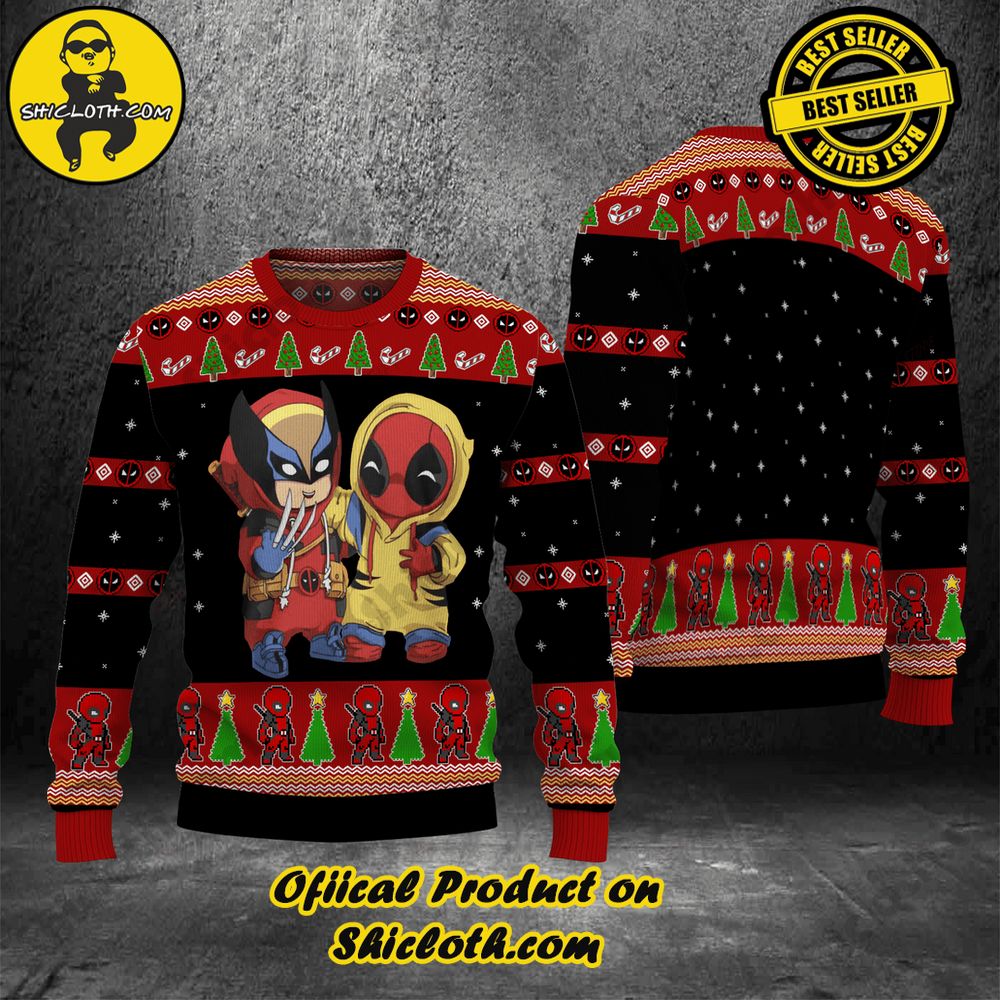 Best Seller Wrap Up in Style: Shicloth's Enchanting Christmas Sweater Collection 10 Deadpool Christmas Ugly Sweater