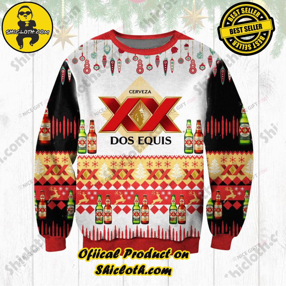 Wrap Up in Style: Shicloth's Enchanting Christmas Sweater Collection 74 Dos Equis XX Christmas Ugly Sweater