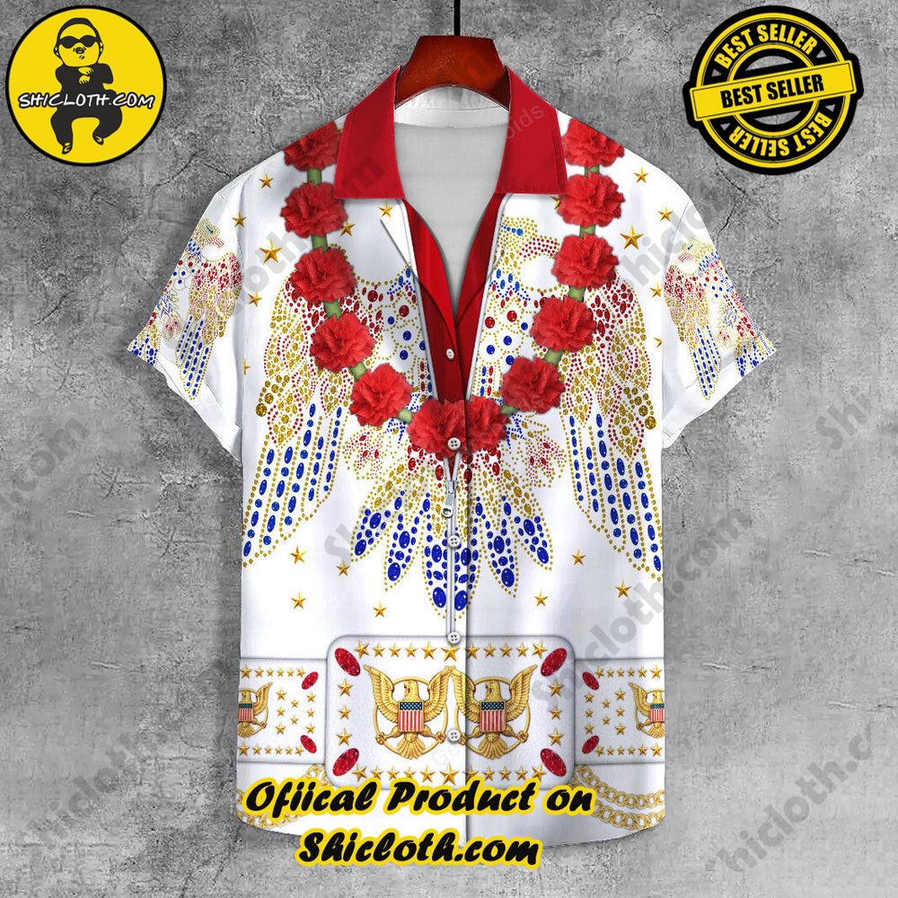 Elvis Aloha from Hawaii UNISEX LAPEL SHIRT