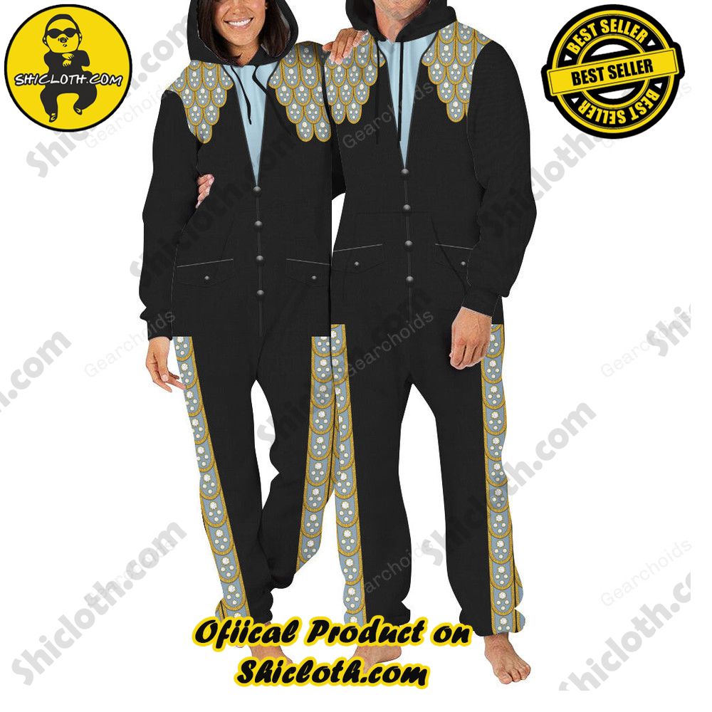 Unveiling Shiclothshop's Elvis Presley Outfit Costume Collection 3 Elvis Cisco Blue jumpsuit Costume