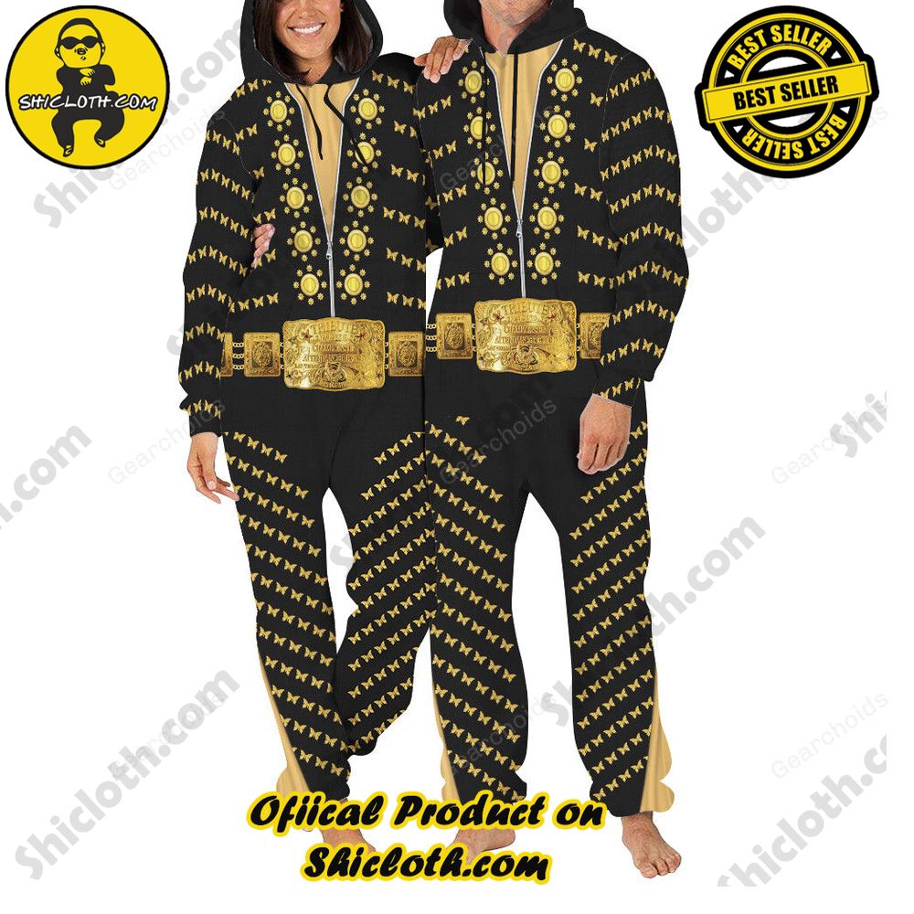 Rock 'n' Roll Royalty: Unveiling Shiclothshop's Elvis Presley Outfit Costume Collection 3 Elvis Butterfly Stone jumpsuit Costume