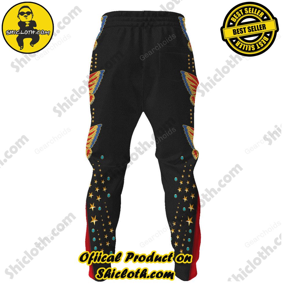 Elvis EAGLE Black Costume Hoodie Sweatshirt T-Shirt Sweatpants 3 Elvis EAGLE Black Costume Hoodie Sweatshirt T-Shirt Sweatpants - Image 3