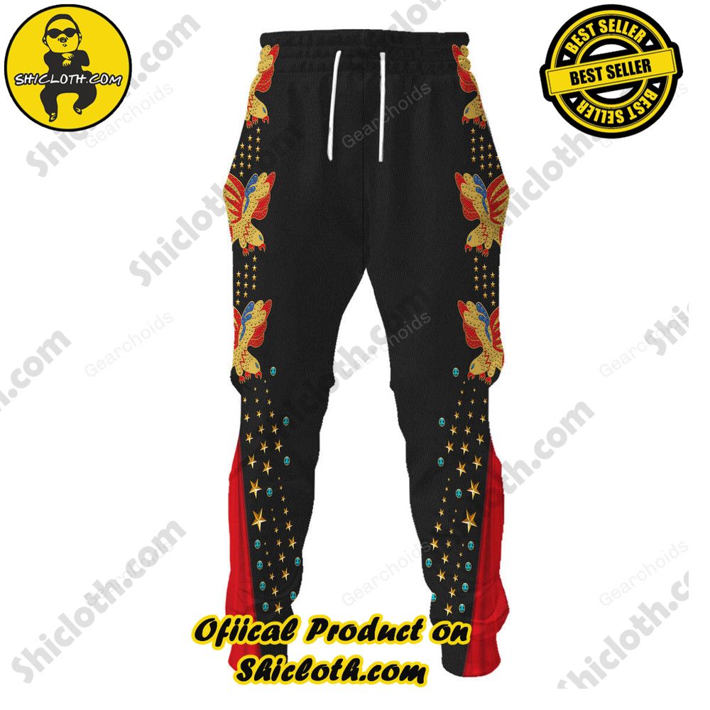 Elvis EAGLE Black Costume Hoodie Sweatshirt T-Shirt Sweatpants 9 Elvis EAGLE Black Costume Hoodie Sweatshirt T-Shirt Sweatpants - Image 9