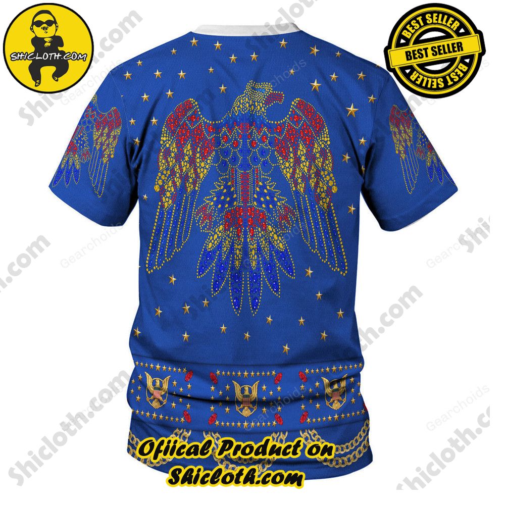 Elvis EAGLE Blue Costume Hoodie Sweatshirt T-Shirt Sweatpants 11 Elvis EAGLE Blue Costume Hoodie Sweatshirt T-Shirt Sweatpants - Image 11