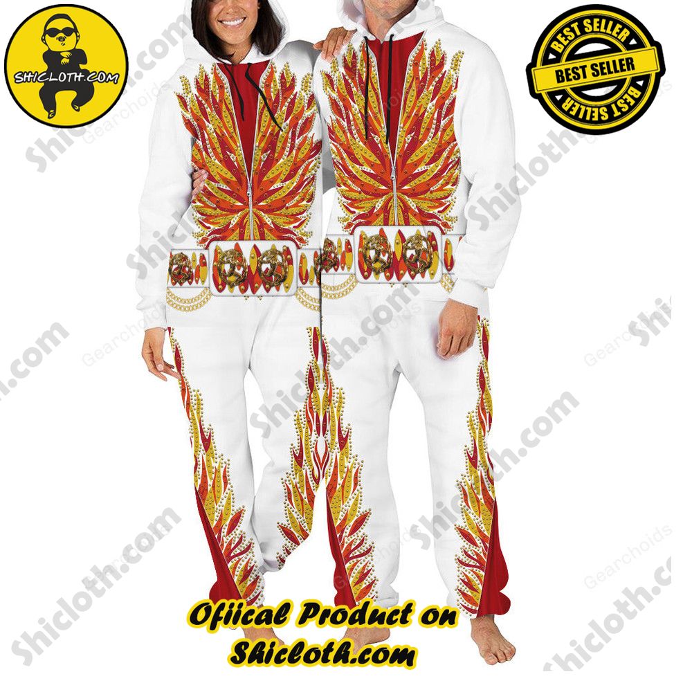 Unveiling Shiclothshop's Elvis Presley Outfit Costume Collection 13 Elvis Jumpsuit Costume