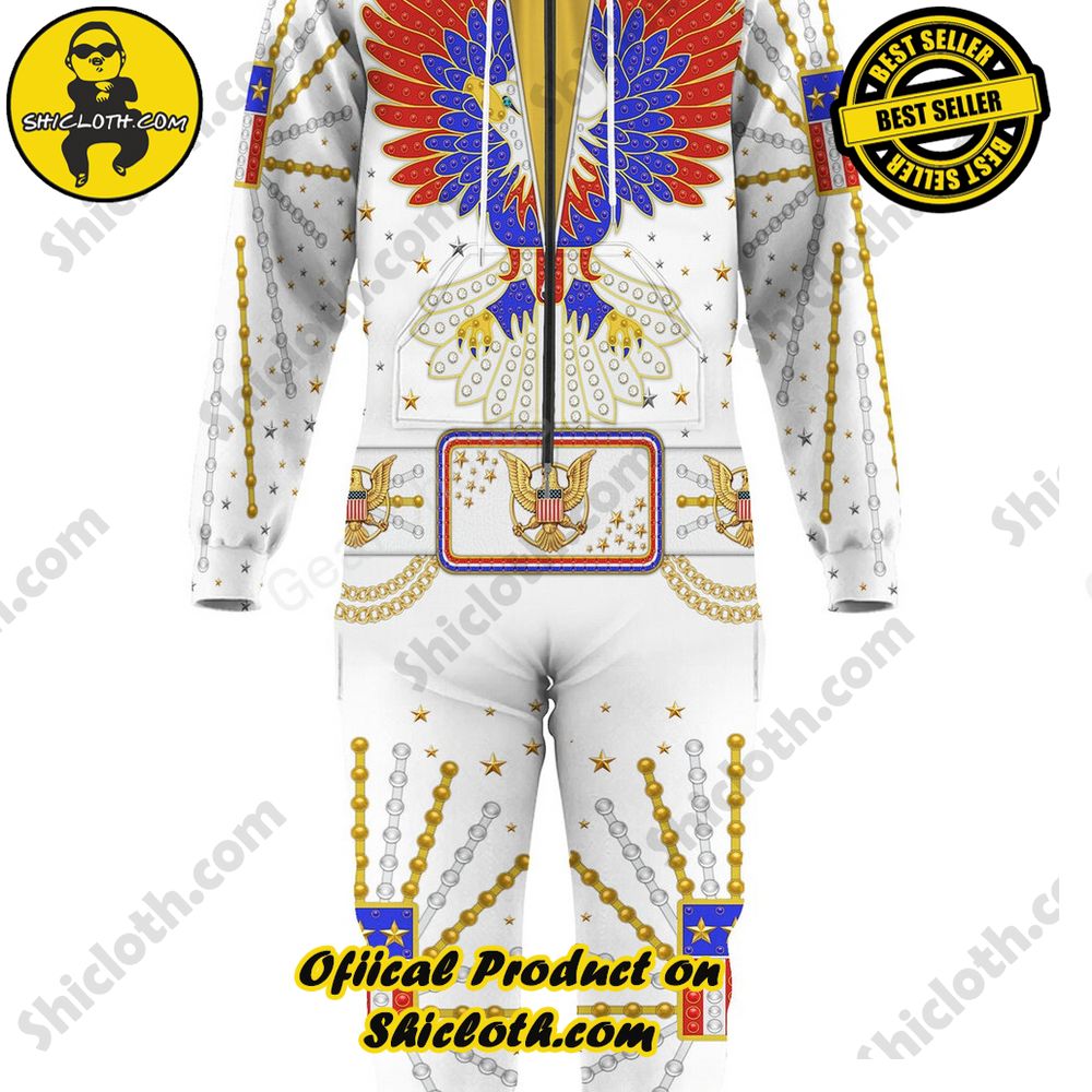 Elvis New Generation Eagle jumpsuit Costume 2 Elvis New Generation Eagle jumpsuit Costume - Image 2