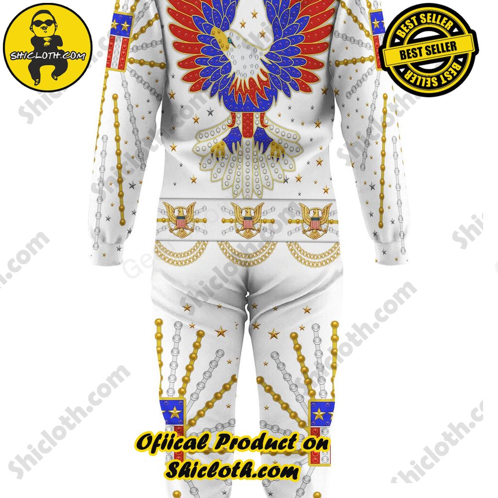 Elvis New Generation Eagle jumpsuit Costume 3 Elvis New Generation Eagle jumpsuit Costume - Image 3