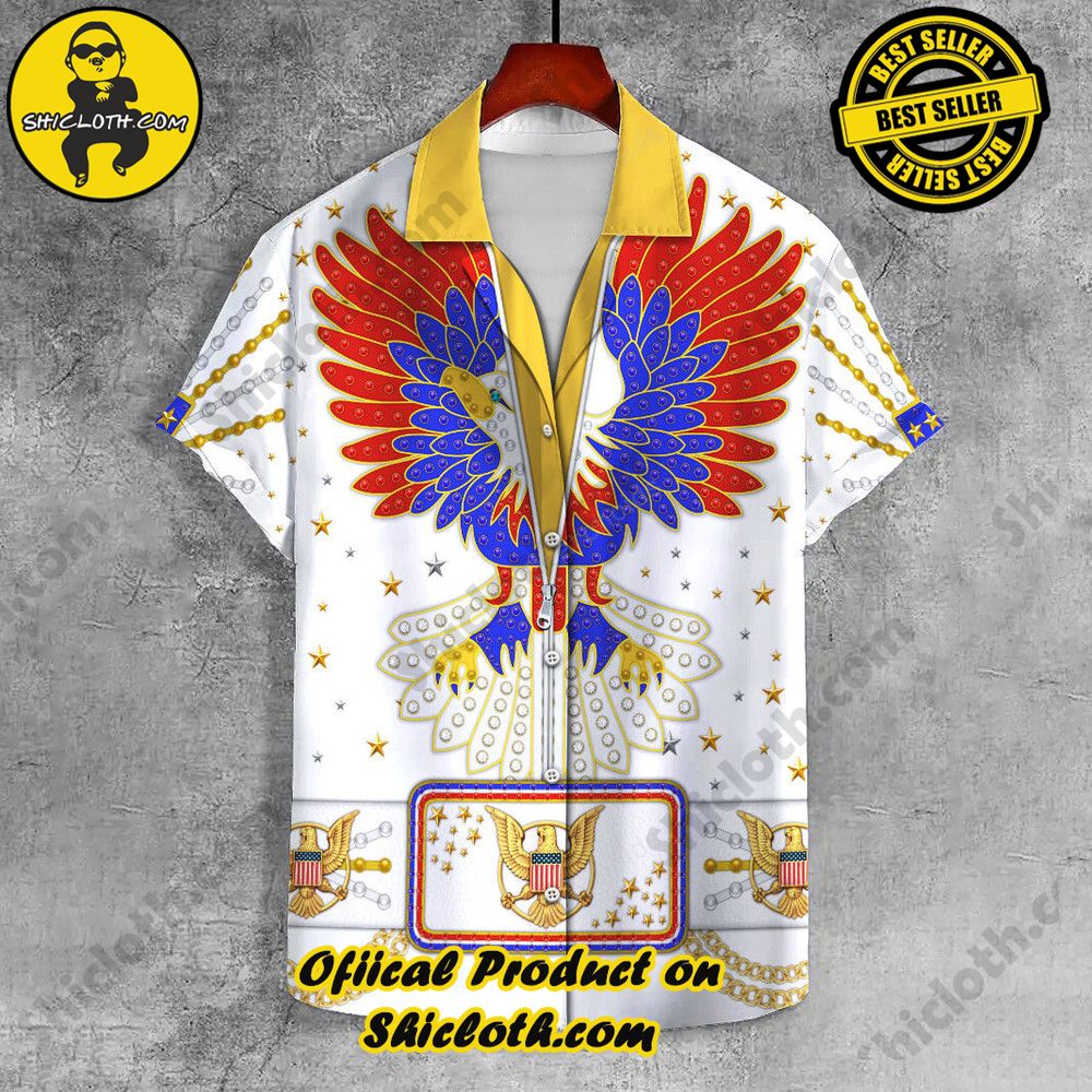 Lapels Redefined: Discover the Versatility of Shiclothshop's UNISEX LAPEL SHIRT 23 Elvis New Generation Eagle UNISEX LAPEL SHIRT