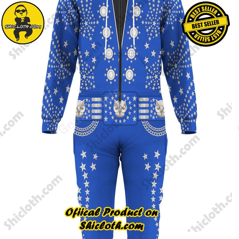 Elvis Owl jumpsuit Costume 2 Elvis Owl jumpsuit Costume - Image 2