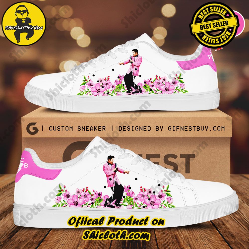 Step into Style: Shiclothshop's Stan Smith Shoes – The Perfect Gift for the Sport Enthusiast 13 Elvis Presley Adidas Stan Smith Shoes Ver 3