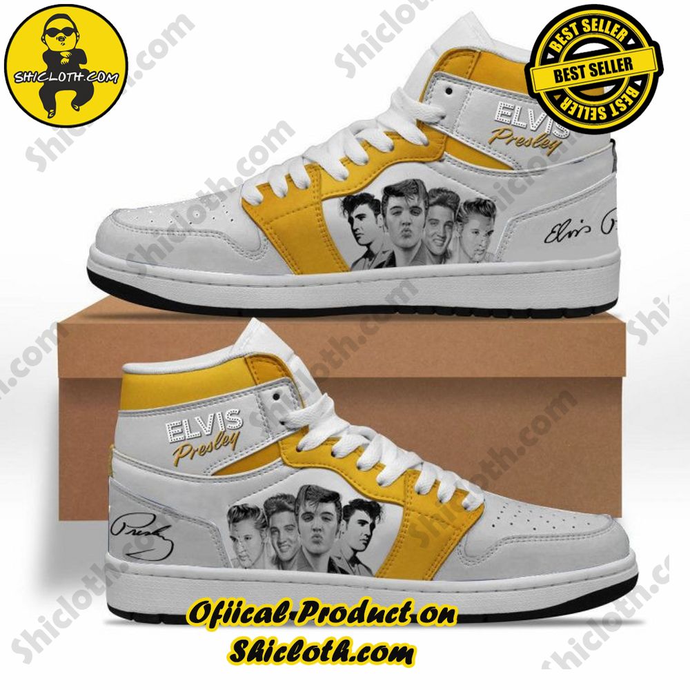 Step into Style: Unveiling the Timeless Elegance of Shiclothshop's Nike Air Jordan 1 Sneakers 21 Elvis Presley Air Jordan 1 Sneakers