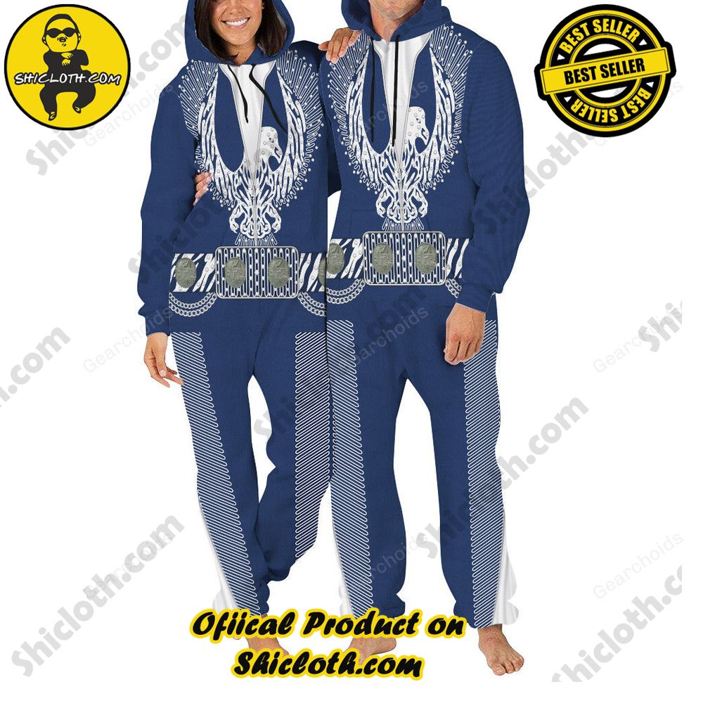 Unveiling Shiclothshop's Elvis Presley Outfit Costume Collection 19 Elvis Silver Phoenix jumpsuit Costume