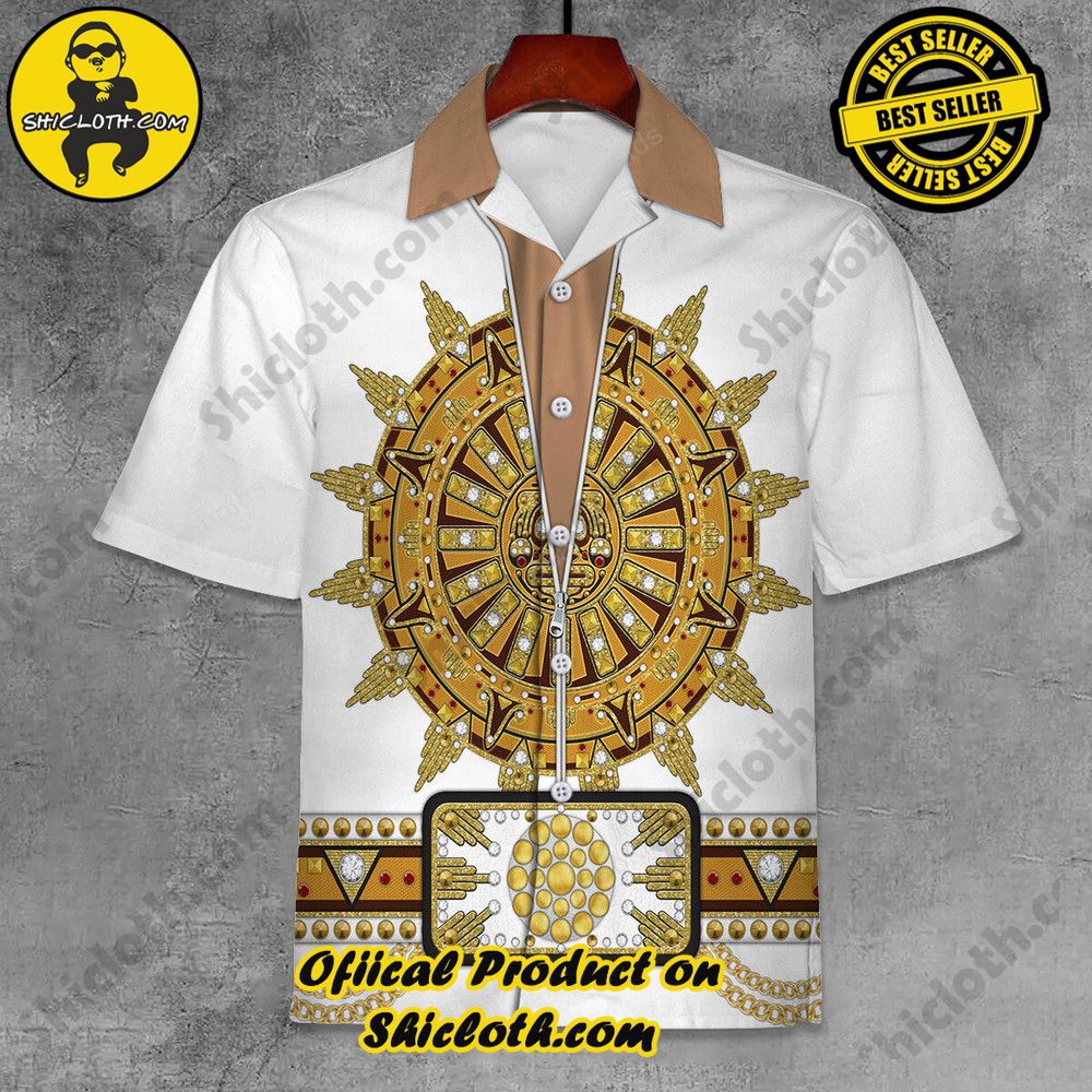 Elvis Sun Dial Unisex Hawaii Shirt