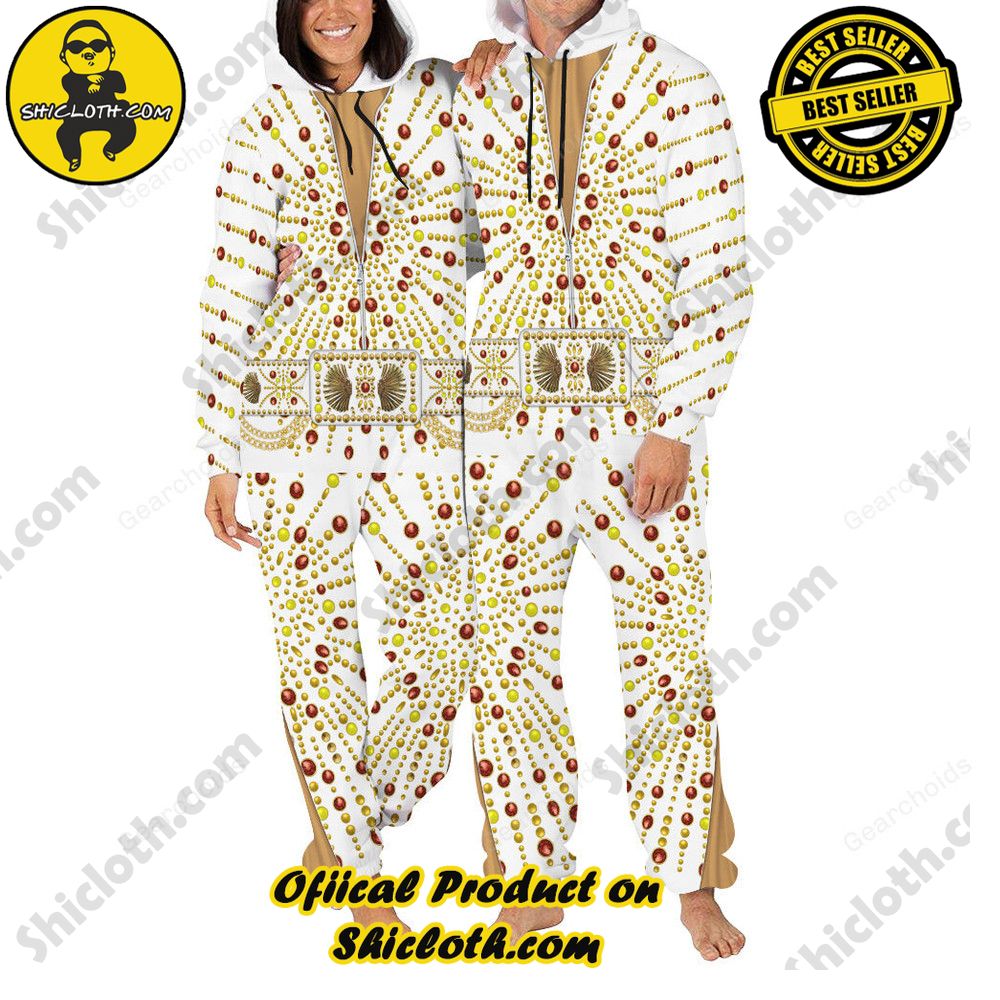 Unveiling Shiclothshop's Elvis Presley Outfit Costume Collection 21 Elvis Sunburst jumpsuit Costume