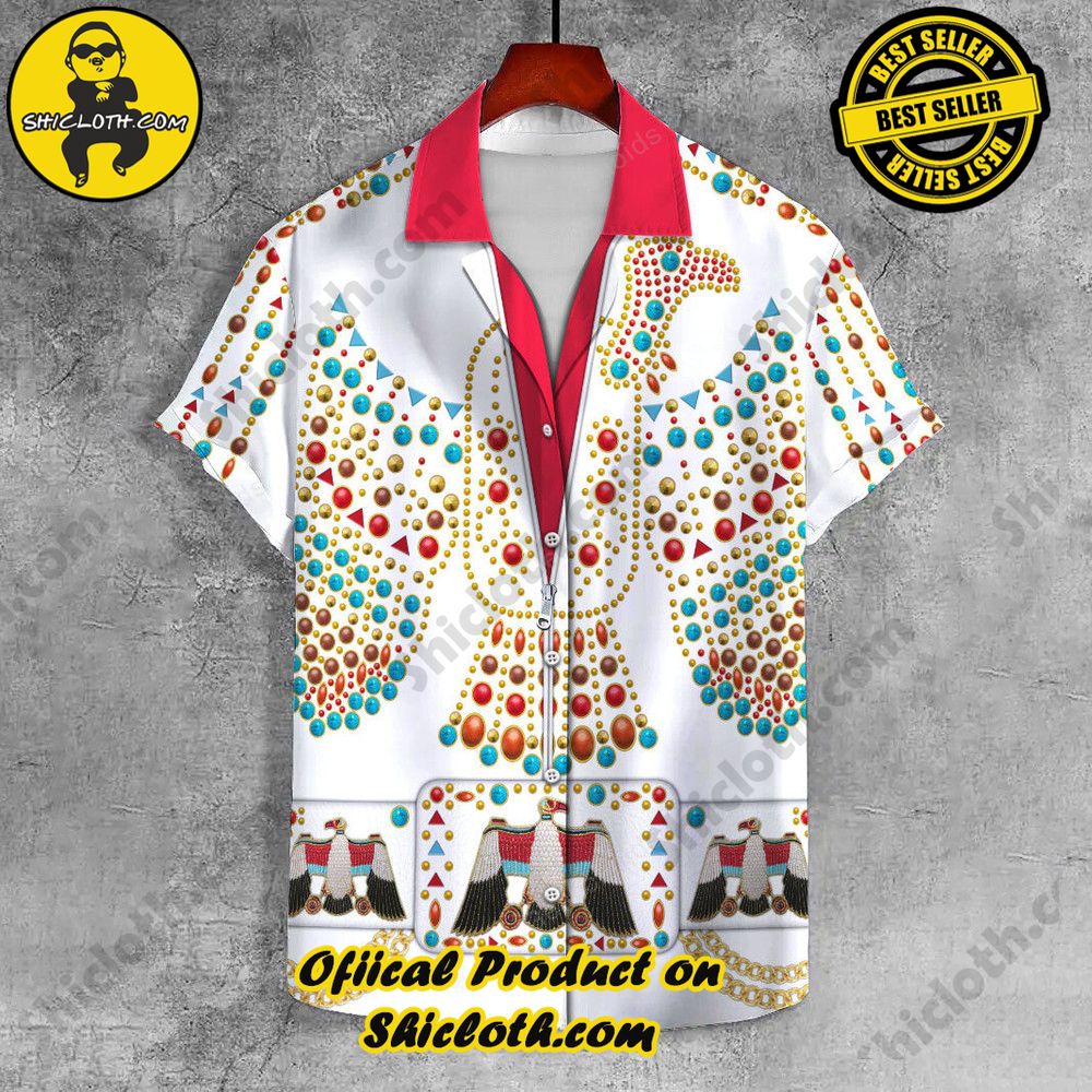 Lapels Redefined: Discover the Versatility of Shiclothshop's UNISEX LAPEL SHIRT 34 Elvis Thunderbird UNISEX LAPEL SHIRT