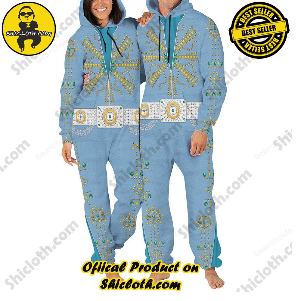 Unveiling Shiclothshop's Elvis Presley Outfit Costume Collection 22 Elvis Tiffany jumpsuit Costume