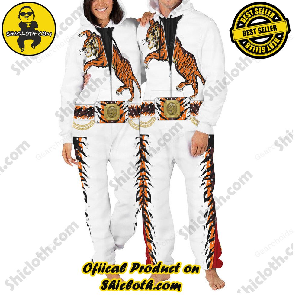 Unveiling Shiclothshop's Elvis Presley Outfit Costume Collection 23 Elvis Tiger jumpsuit Costume
