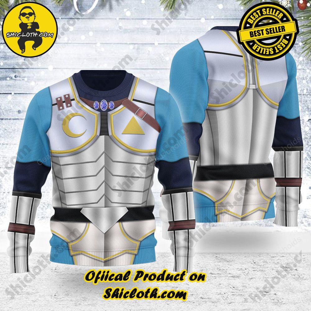 Wrap Up in Style: Shicloth's Enchanting Christmas Sweater Collection 111 Fierce Deity Link Themed Costume Unisex Christmas Wool Sweater