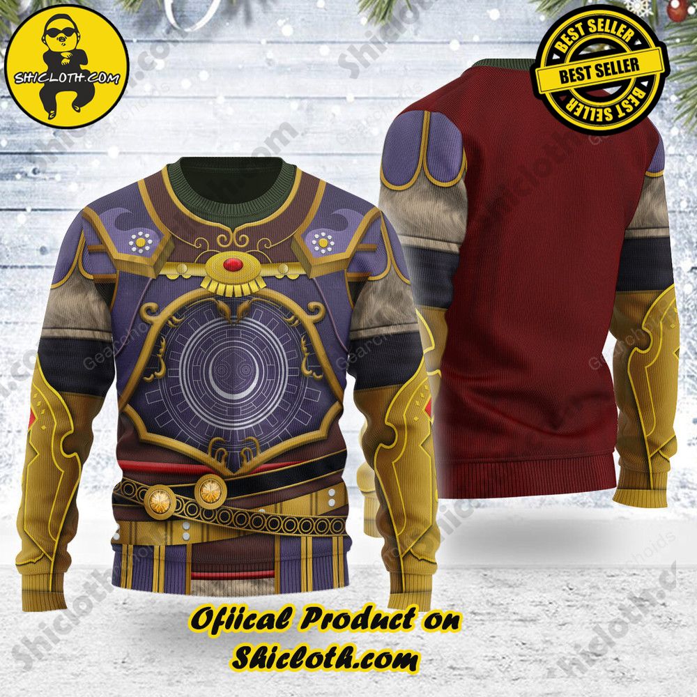 Wrap Up in Style: Shicloth's Enchanting Christmas Sweater Collection 112 Ganondorf Dragmire Themed Costume Unisex Christmas Wool Sweater