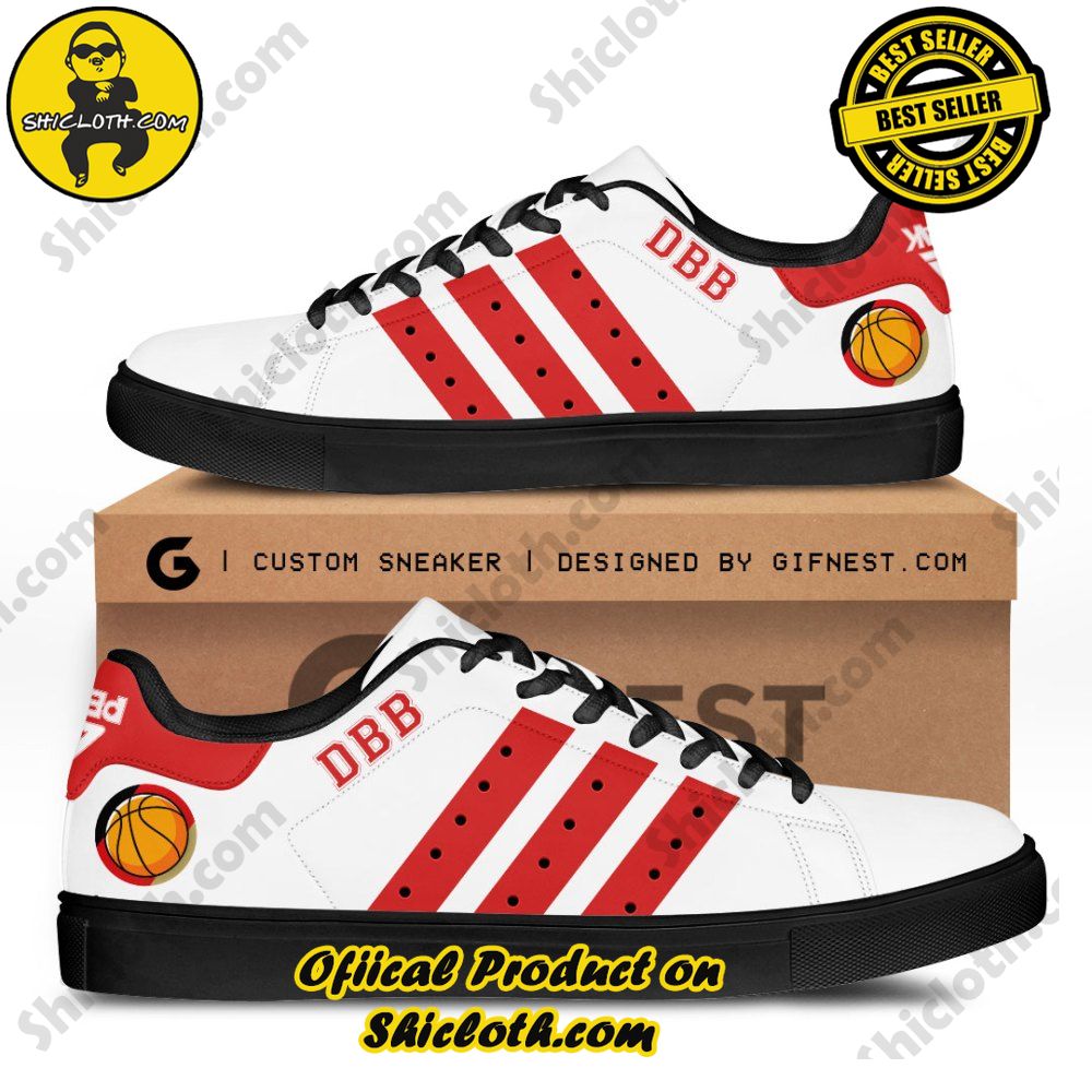 Step into Style: Shiclothshop's Stan Smith Shoes – The Perfect Gift for the Sport Enthusiast 18 Germany Men’s National Basketball Team Adidas Stan Smith Shoes