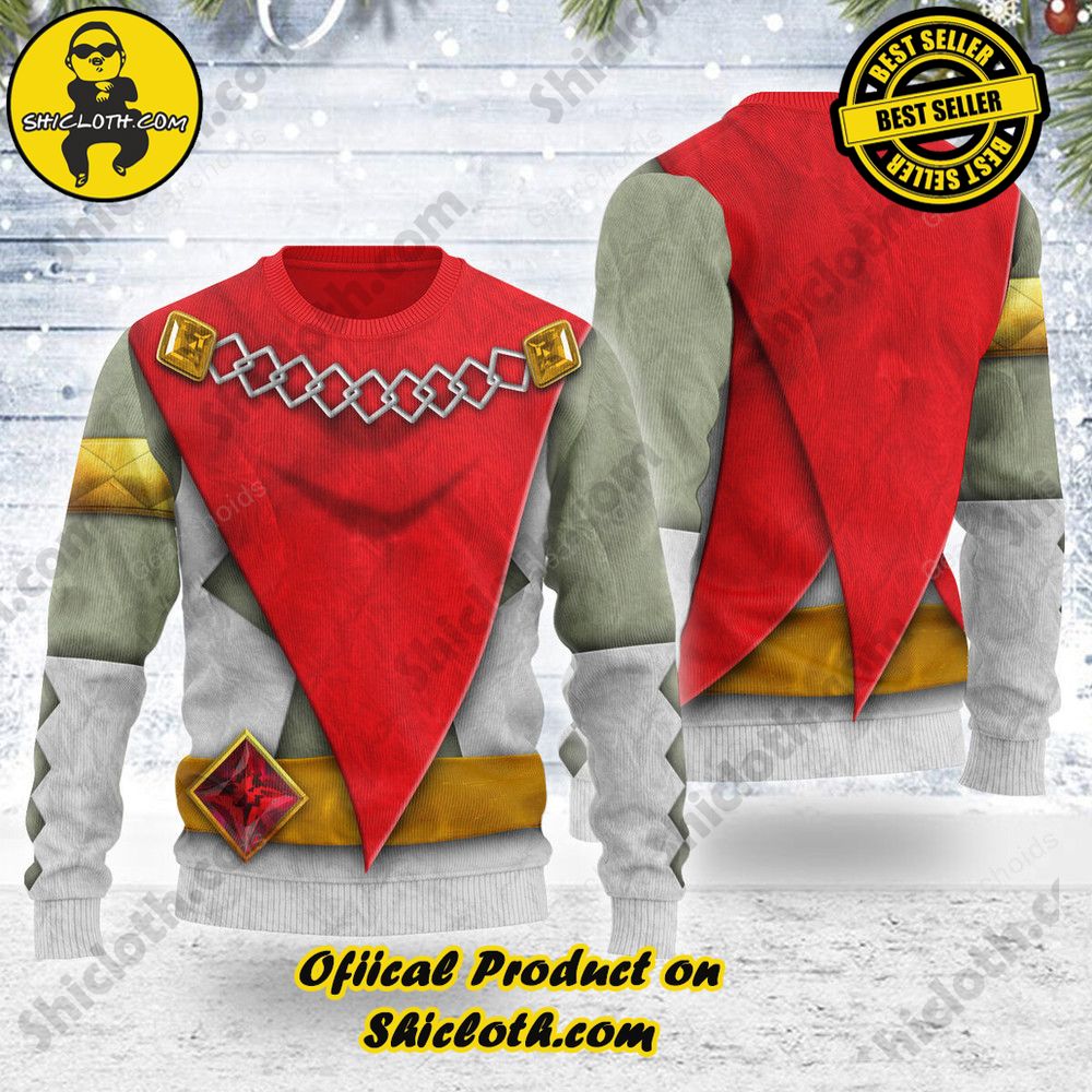 Wrap Up in Style: Shicloth's Enchanting Christmas Sweater Collection 113 Ghirahim Themed Costume Unisex Christmas Wool Sweater