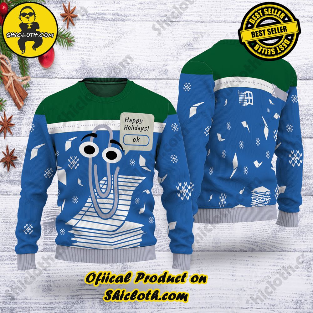 Best Seller Wrap Up in Style: Shicloth's Enchanting Christmas Sweater Collection 62 Happy Holidays Christmas Ugly Sweater